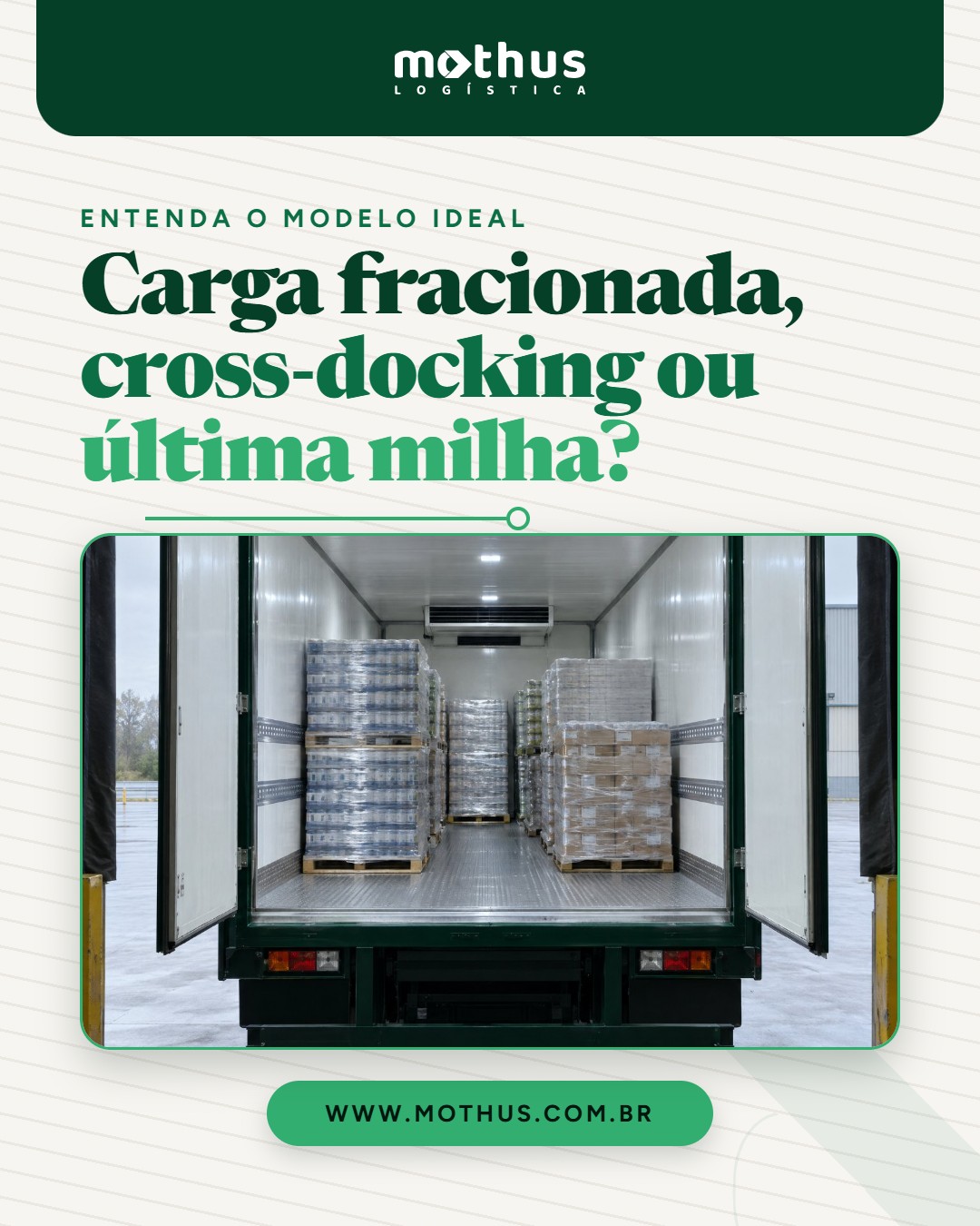 Capa do post 7 — Logística explicada